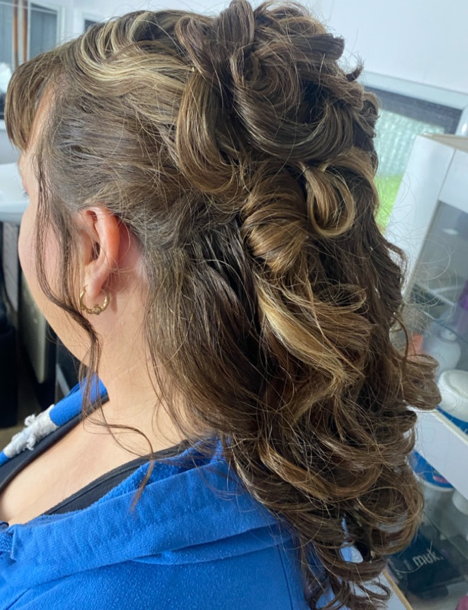 After — Special-occasion styling by Jax Organic Hair Perth