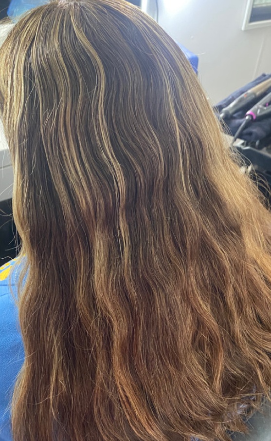 Before — Special-occasion styling by Jax Organic Hair Perth