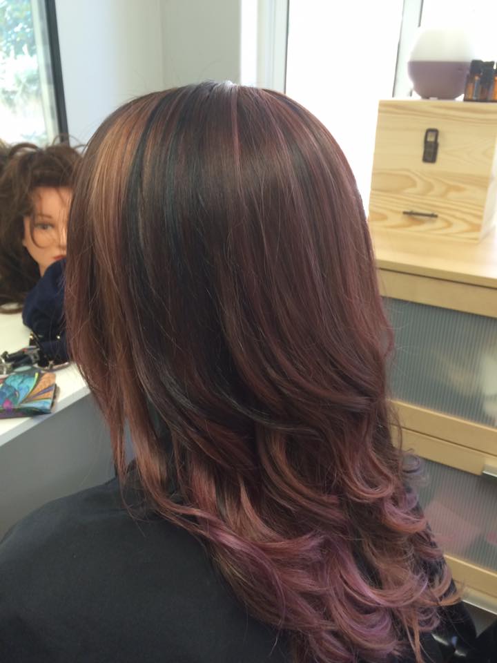 Organic hair colour result at Jax Organic Hair Perth
